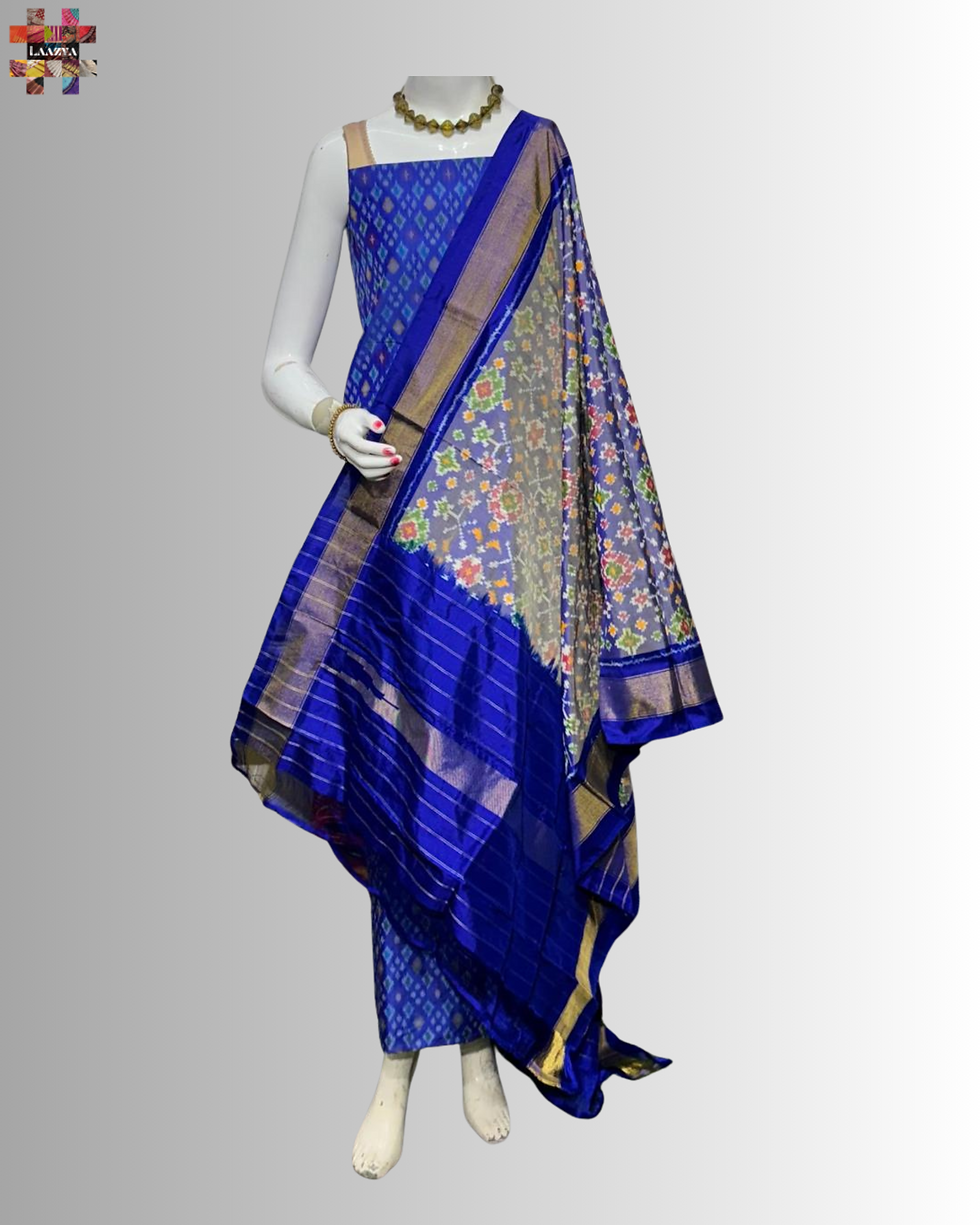 Estola ancha de seda morera pura