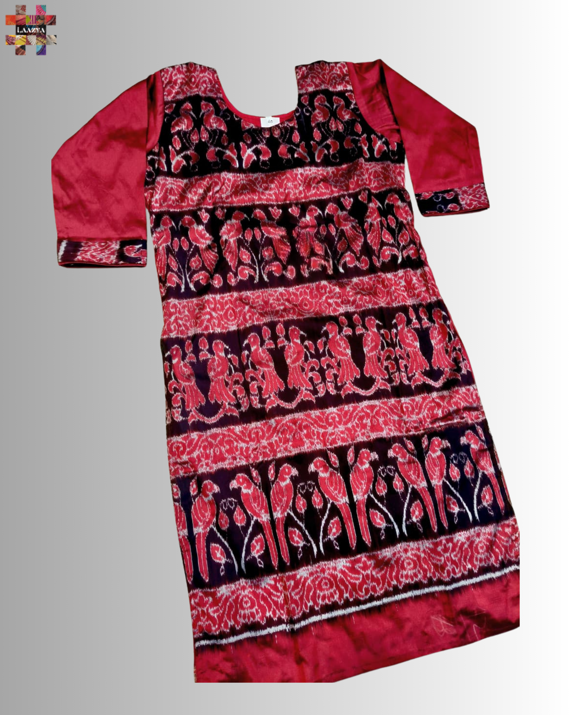 Sambalpuri Silk Stitched Kurtis