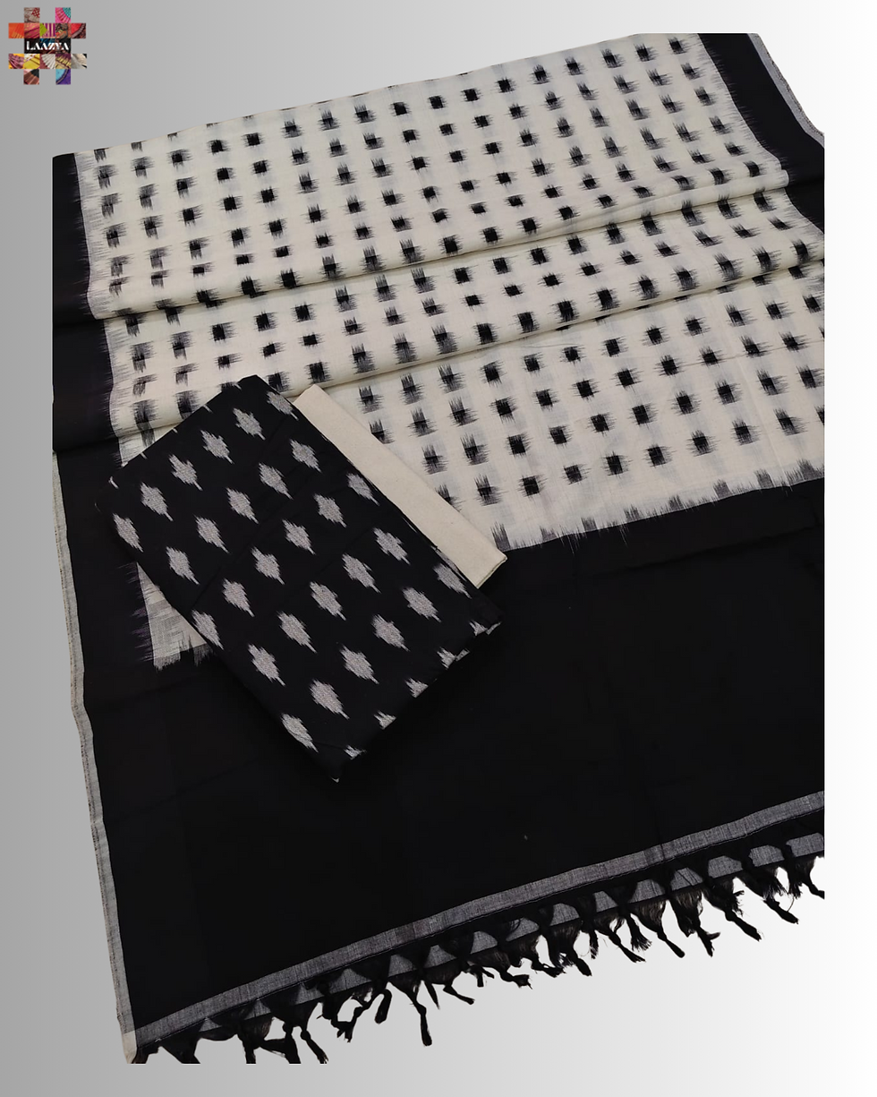 Pieza de traje sin coser de doble ikkat mercerizado