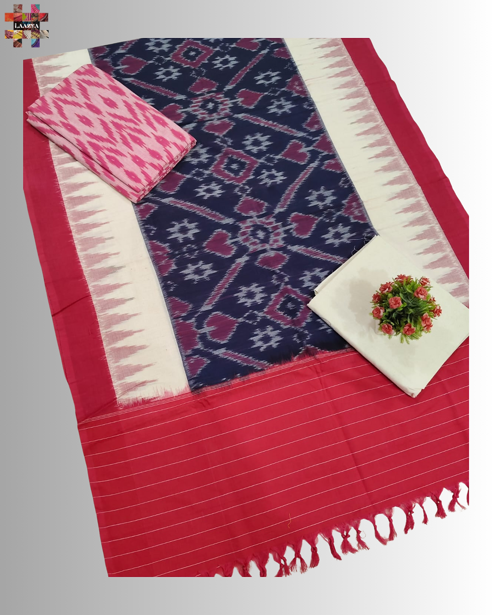 Pieza de traje sin coser de doble ikkat mercerizado