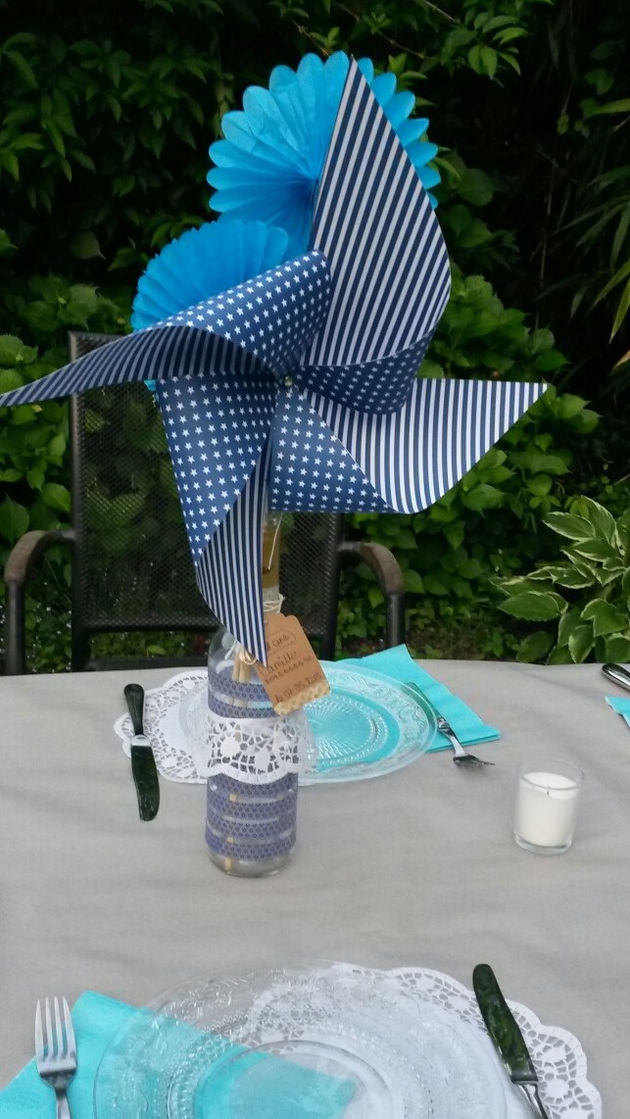 Une petite idée déco ... pour un anniversaire chic et champêtre