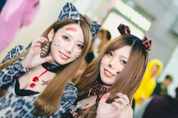 ハロウィンの女の子