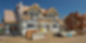 home under construction with scaffolding on the exterior
