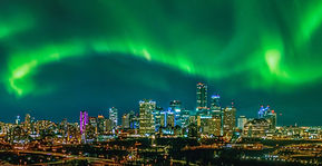 Edmonton Night Skyline