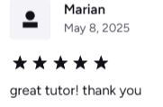 Teacher Brian 5 star Review