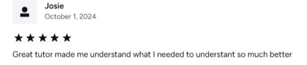Teacher Brian 5 star Review