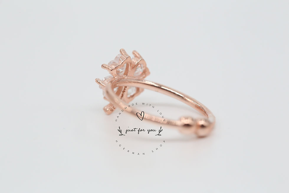 Thumbnail: Four Leaf Clover Silver Ring