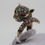 Thumbnail: Panther Cubic Zircon Silver Ring