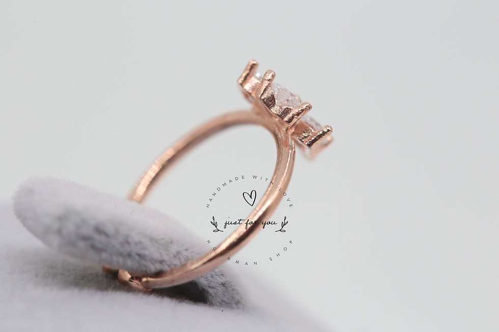 Thumbnail: Four Leaf Clover Silver Ring