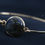 Thumbnail: Natural Labradorite Silver Bracelet, Raw Stone Bracelet