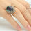 Thumbnail: Special Handmade Ottoman Design Mystic Topaz 925 Sterling Silver Ring