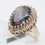 Thumbnail: Special Handmade Ottoman Design Mystic Topaz 925 Sterling Silver Ring