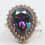 Thumbnail: Special Handmade Ottoman Design Mystic Topaz 925 Sterling Silver Ring