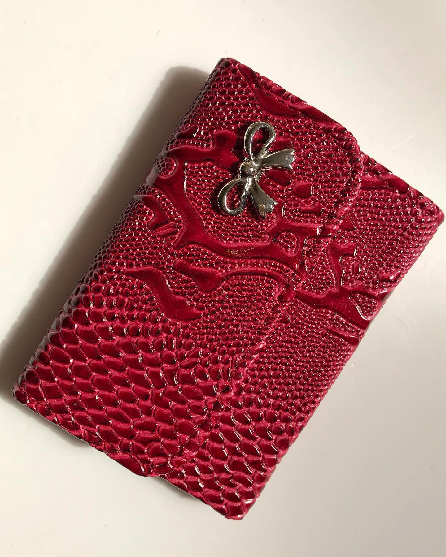 Billetera Pitón - Rojo
