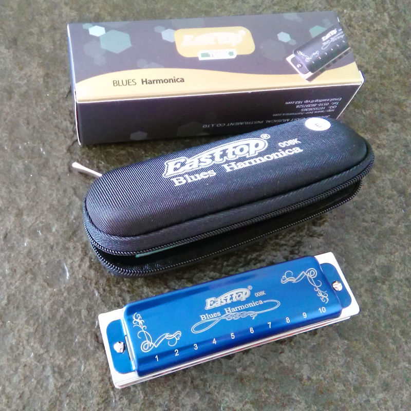 Küçük resim: Easttop Harmonica/ 2 Color 12 Keys/Woodwind