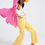 Miniatura: Wide Leg Jeans in Sunshine Yellow