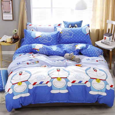 Miniatura: Kawaii Queen Size Bedding /Cotton Sheets/  Quilted  Comforter/ 4 pcs