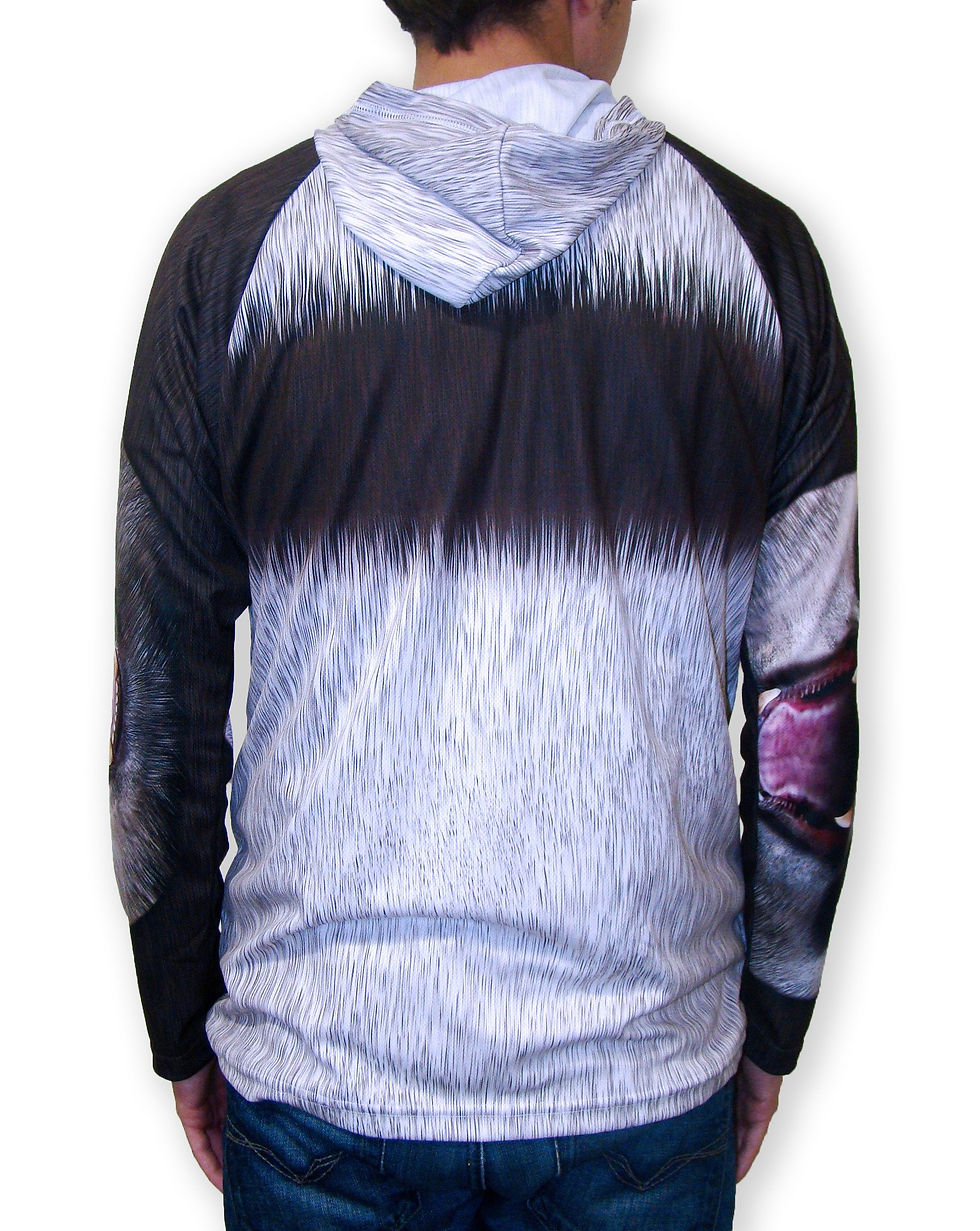Thumbnail: PANDA BEAR Hoodie Sport Shirt by MOUTHMAN®