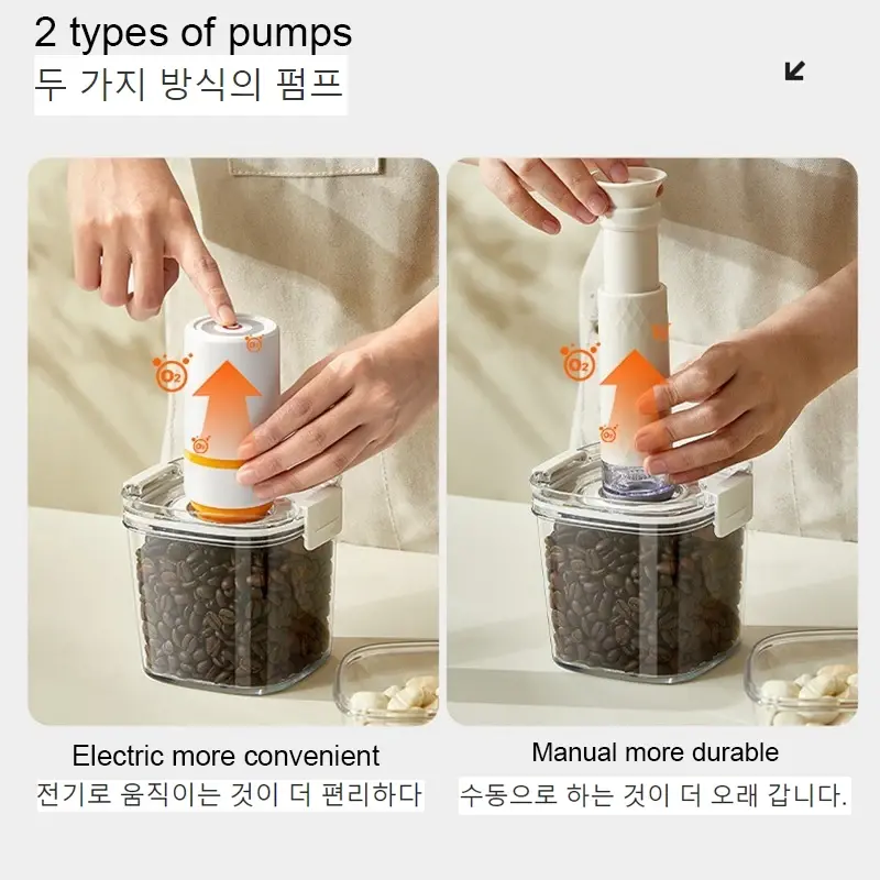Miniature : Vacuum Sealed Coffee Bean Container