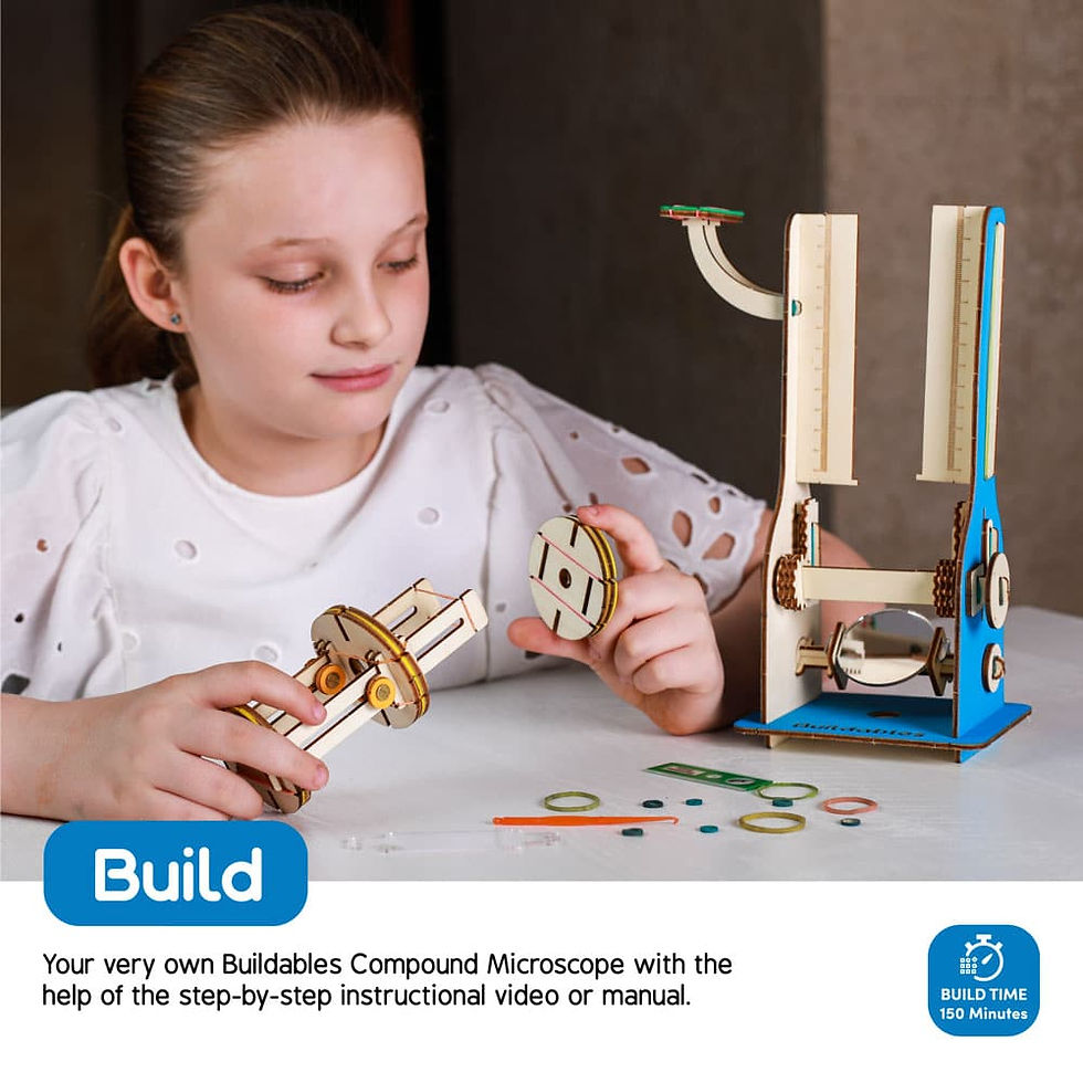 Miniaturbild: Skillmatics Buildables Compound Microscope -  Magnification of Lenses