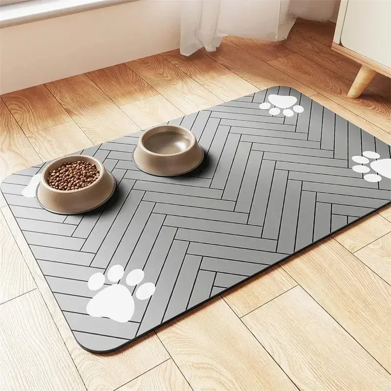 Miniature : Non-Slip Pet Food Mat