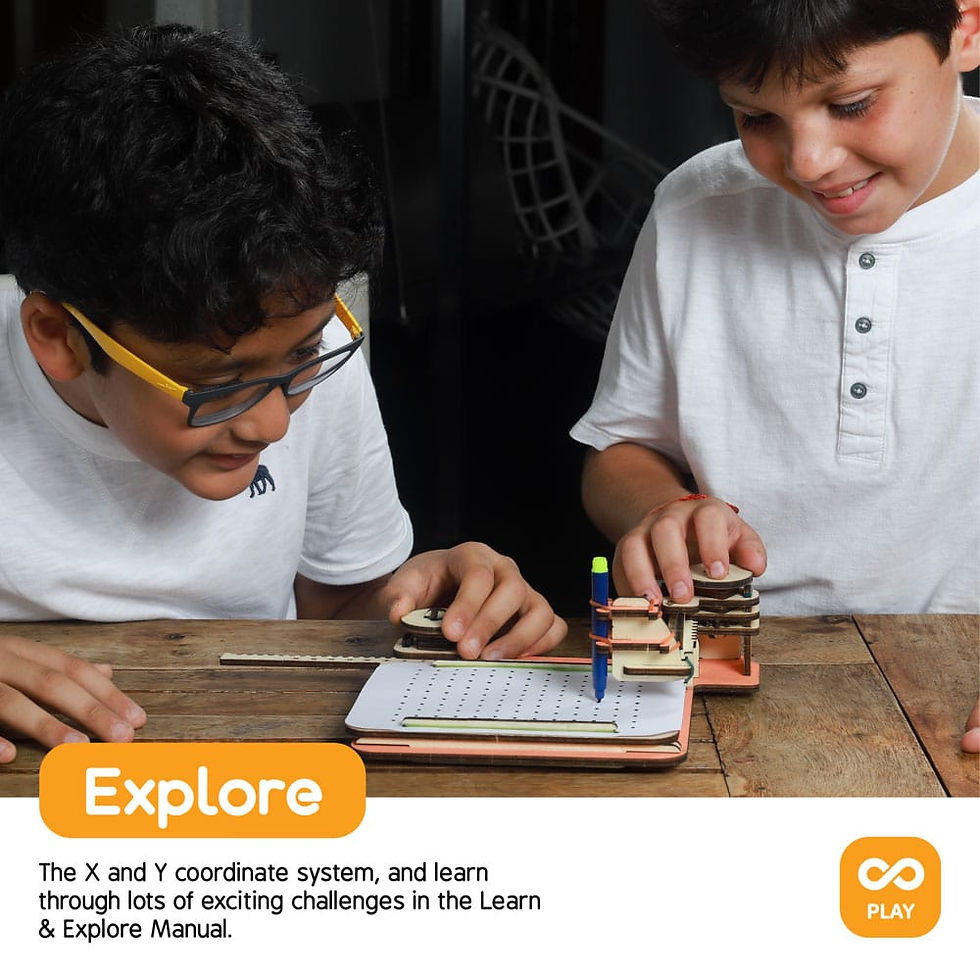 Miniaturbild: Skillmatics Buildables Sketching Machine - DIY STEM Kit System