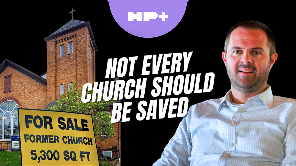 It's OK to Let Your Church Die