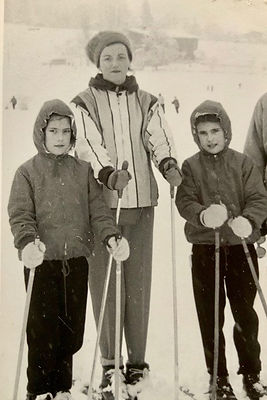 In the early 60's, Fiona and Norman adopted twin sisters, Sara and Jane Dilley, children of good friends.