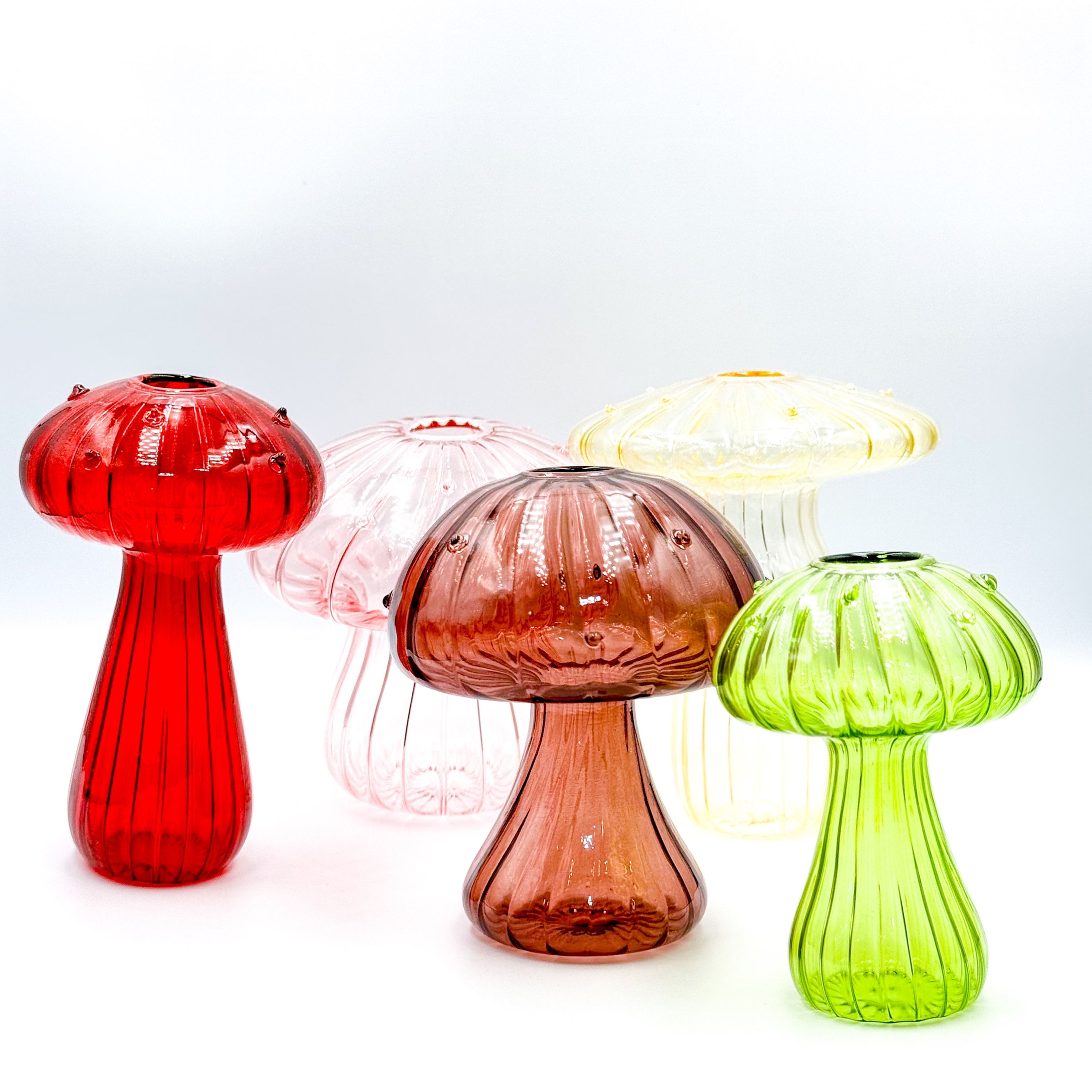 Mushroom Glass Prop Vessel