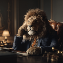 u9385392696_a_majestic_lion_in_a_tailored_modern_business_sui_9be8bdac-331d-43c5-805a-32c7