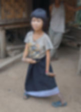 Yen at home in Pasia, Salavan