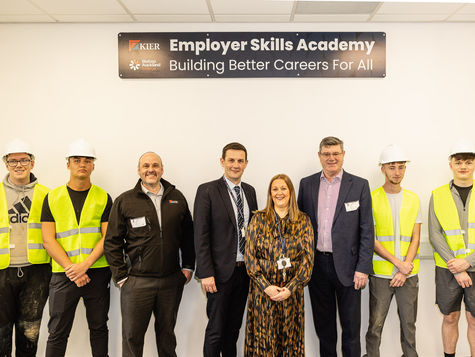 Kier and Bishop Auckland College launch new Employer Skills Academy