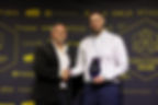 A young County Durham business executive is celebrating after winning a national industry award.