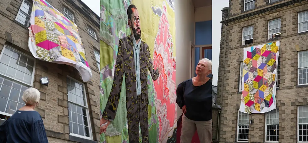 Ushaw Historic House, Chapels and Gardens will host REVEAL, a large-scale outdoor art installation by artist Betty Barnet Brown tomorrow (Saturday, August 2).
