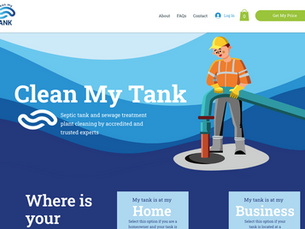 Creating an Impressive Website for Clean My Tank