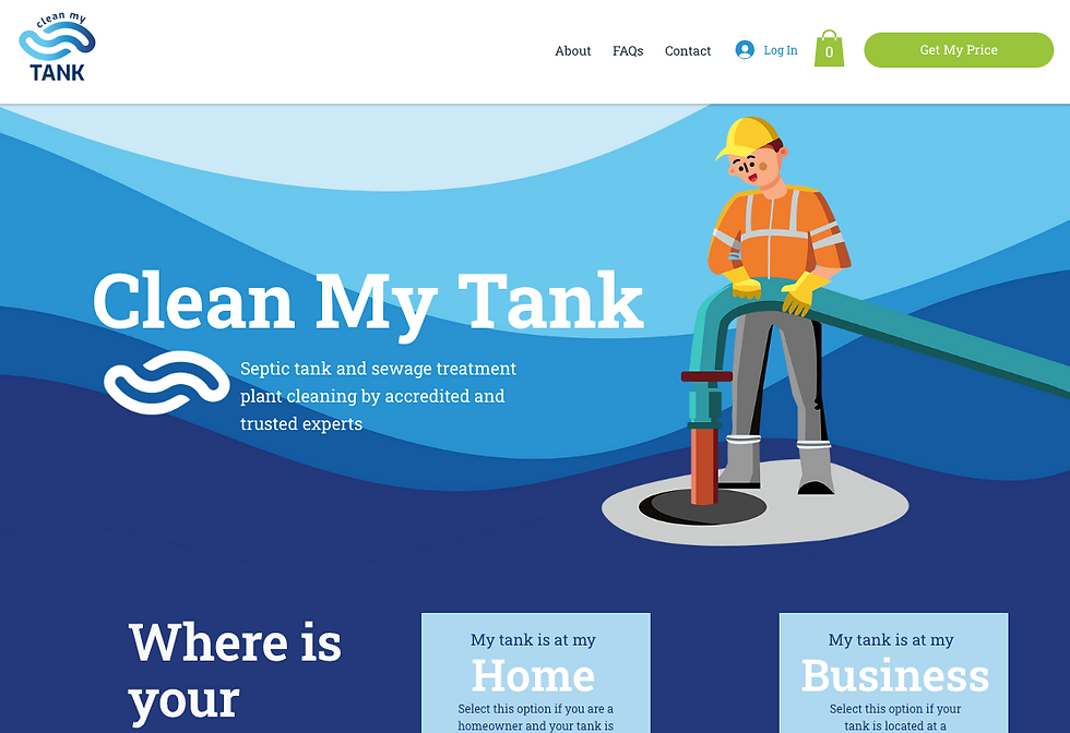 Clean My Tank septic tank cleaning