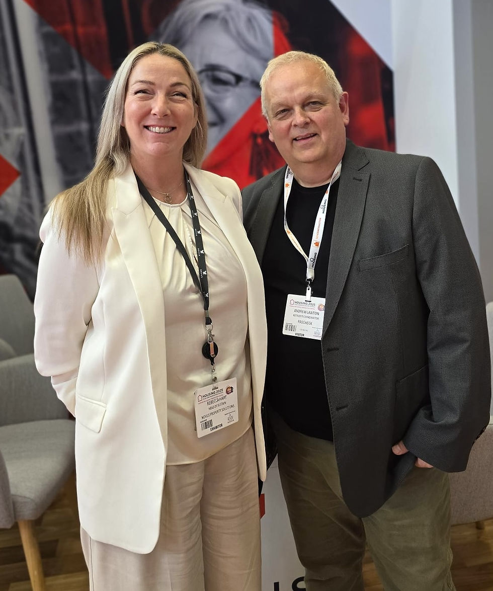 County Durham-Based PasCheck Attends Housing 2025, Reuniting with Key Retrofit Partner