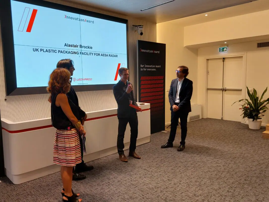 Filtronic, has been awarded the Innovative Supplier Collaboration Award from Leonardo as part of the Leonardo Innovation Awards 2023.