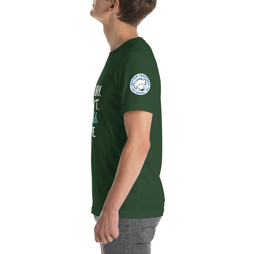Thumbnail: Sorry Can't Dogs Bye Unisex t-shirt