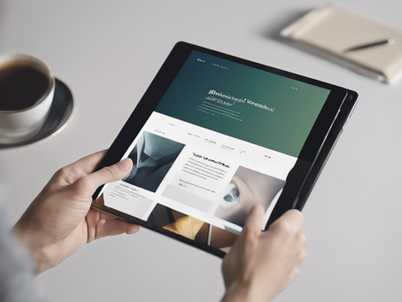Captivate Your Audience: Designing a Stunning Portfolio Website
