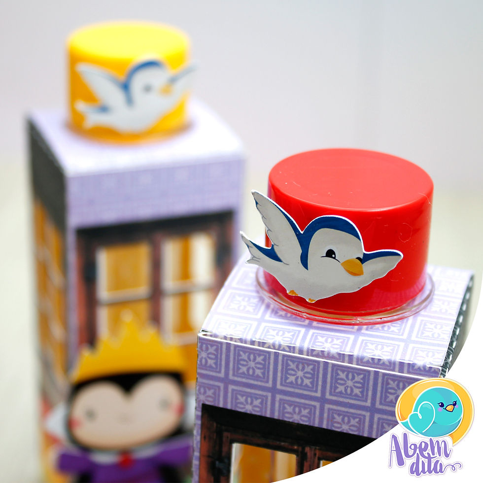 Miniatura: Porta Tubete - Branca de Neve - 20 unidades