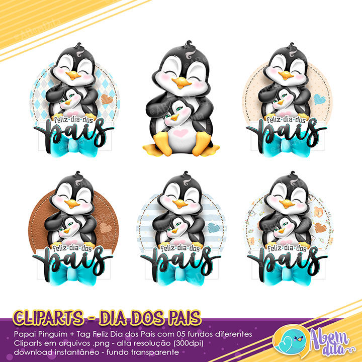 Miniatura: Dia dos Pais da A Bem Dita - Kit Digital com Cliparts