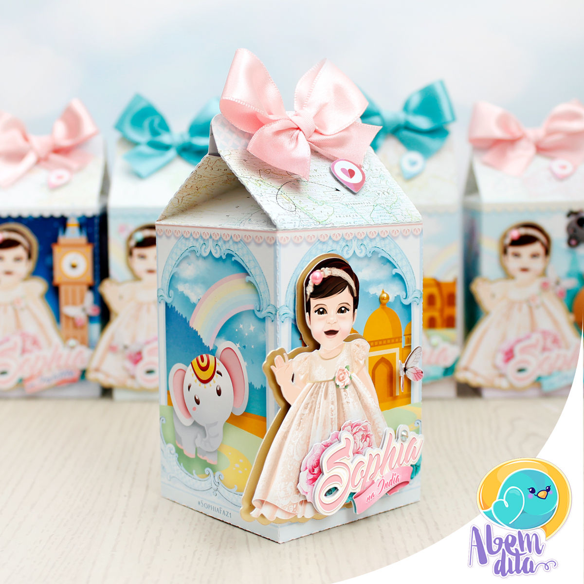 Milk Índia - Volta ao Mundo da Sophia - 20 unidades