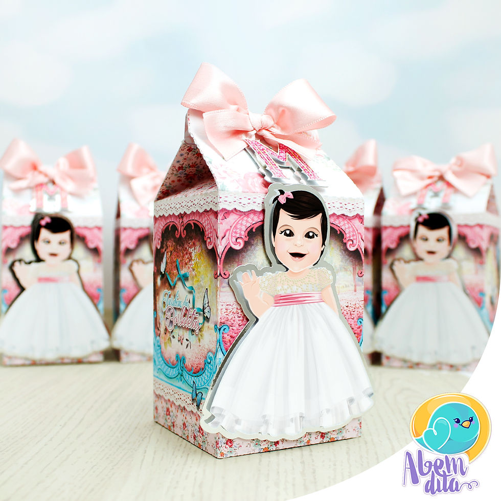 Miniatura: Caixa Milk - Jardim Clássico - 20 unidades