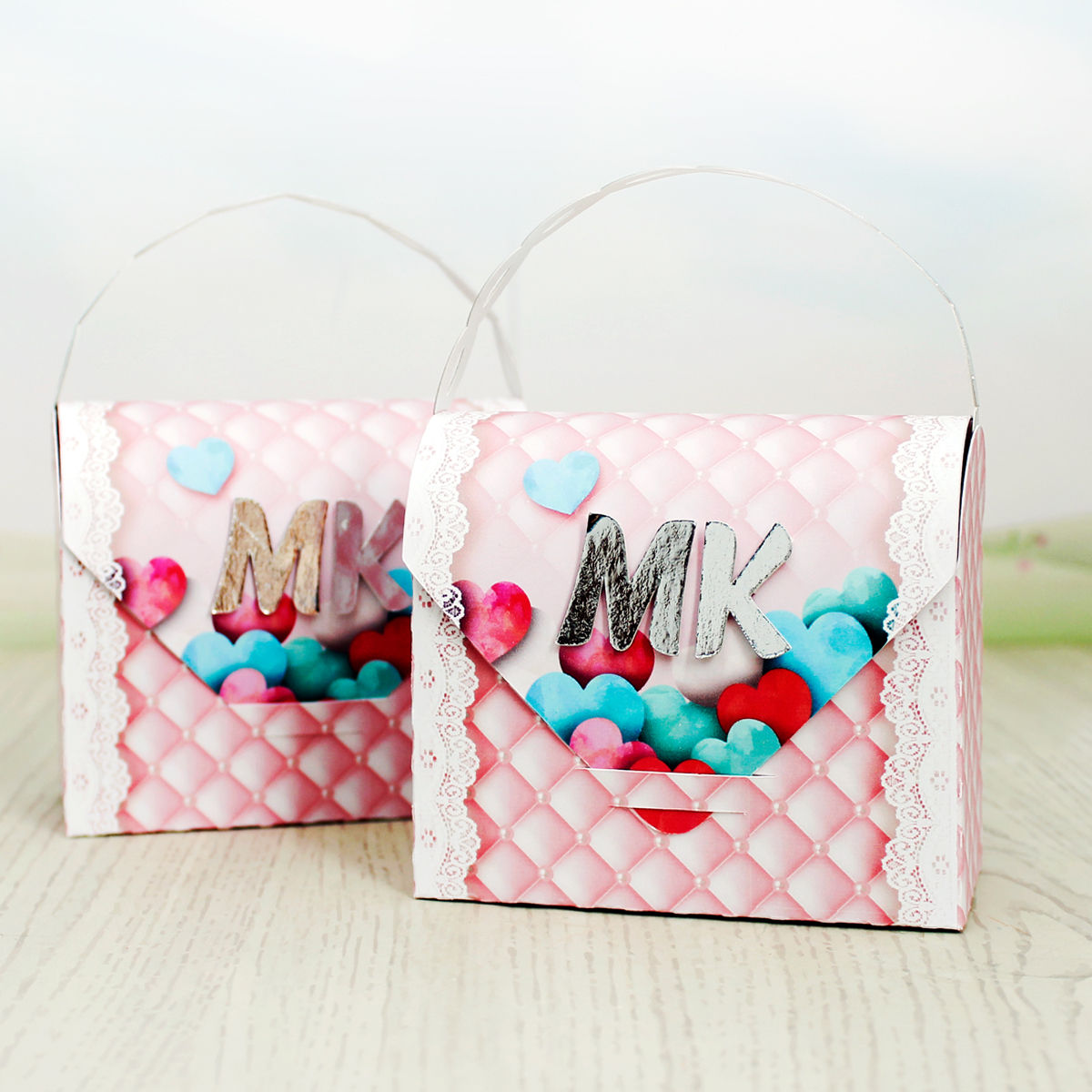 Caixa Bolsa - Chuva de Amor - 20 unidades