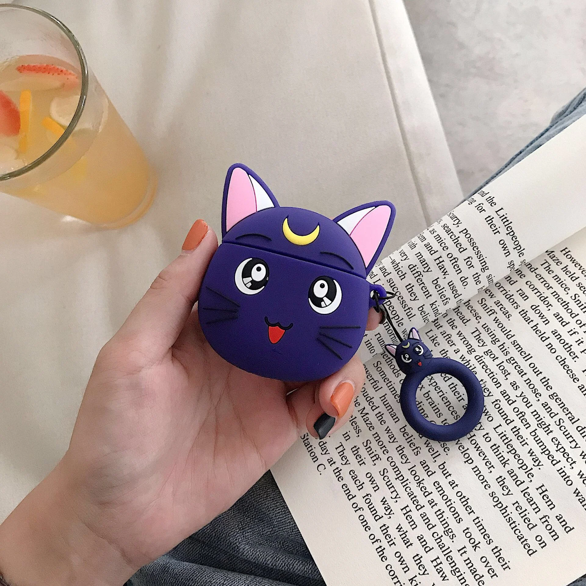 Moon Cat Airpods Case Jukebuds Com