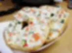 Bagel Vegjetarian/ Vegetarian bagel