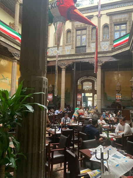 Benicia delegation arriving in Mexico City Sept 2024.