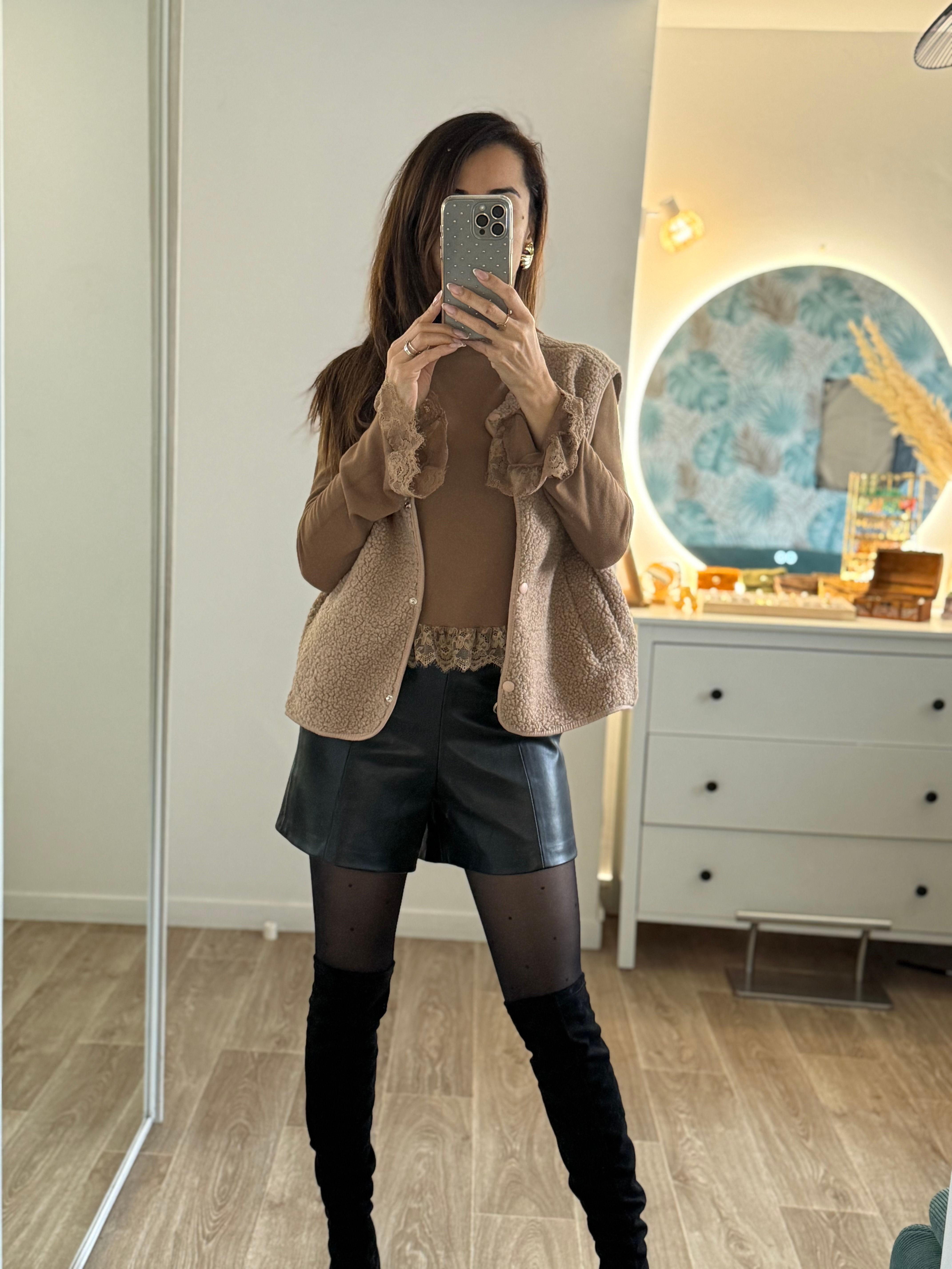 Gilet bohème chic femme