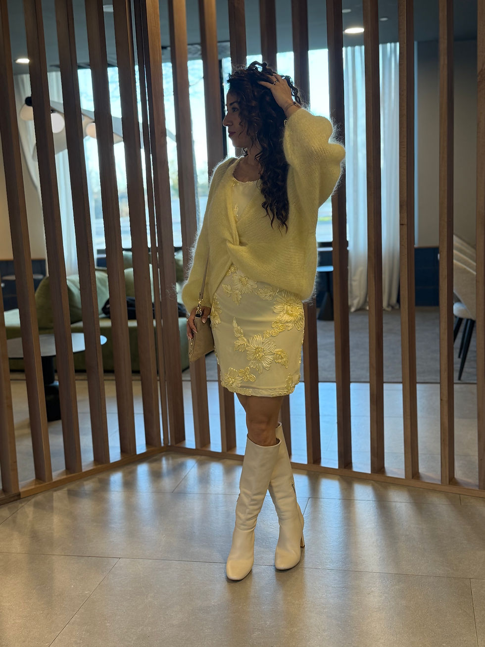 Miniature : Robe courte femme bohème chic